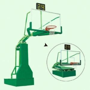 1003电动液压篮球架